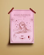 Aquarius Wall Art Print - plantsnobiety