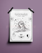 Aquarius Wall Art Print - plantsnobiety