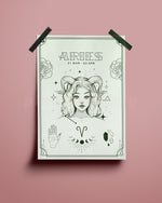 Aries Wall Art Print - plantsnobiety