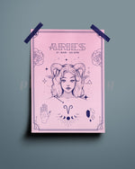 Aries Wall Art Print - plantsnobiety