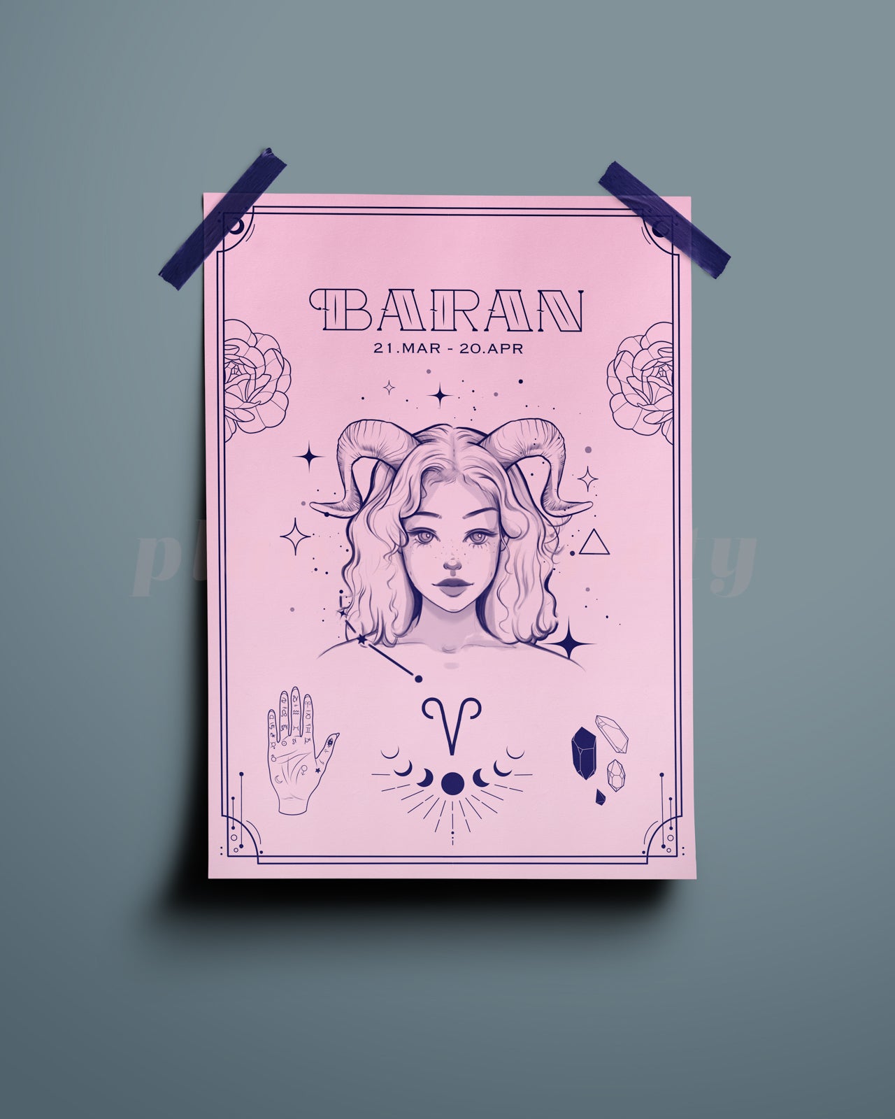 Aries Wall Art Print