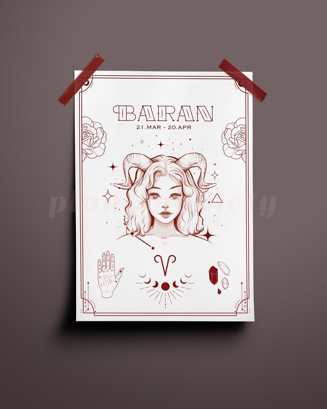 Aries Wall Art Print