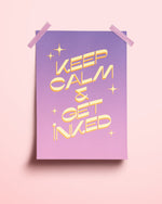 Keep Calm & Get Inked Art Print - plantsnobiety