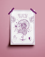 Leo Wall Art Print - plantsnobiety