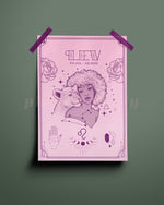 Leo Wall Art Print - plantsnobiety