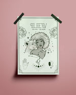 Leo Wall Art Print - plantsnobiety