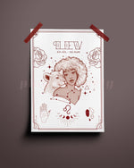 Leo Wall Art Print - plantsnobiety