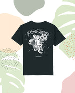 Plant queen Black T-shirt - plantsnobiety