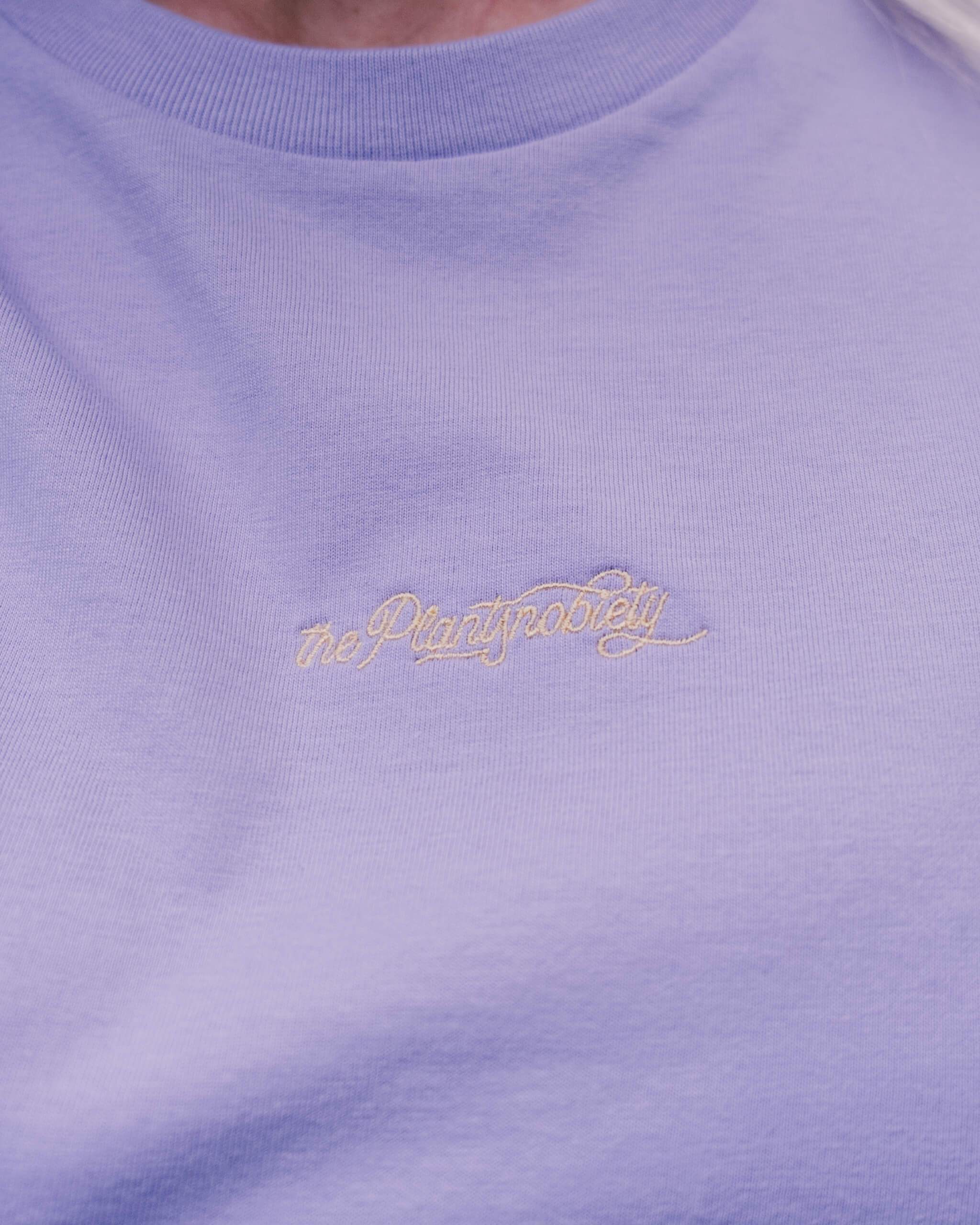 Plant queen Lavender T-shirt - plantsnobiety