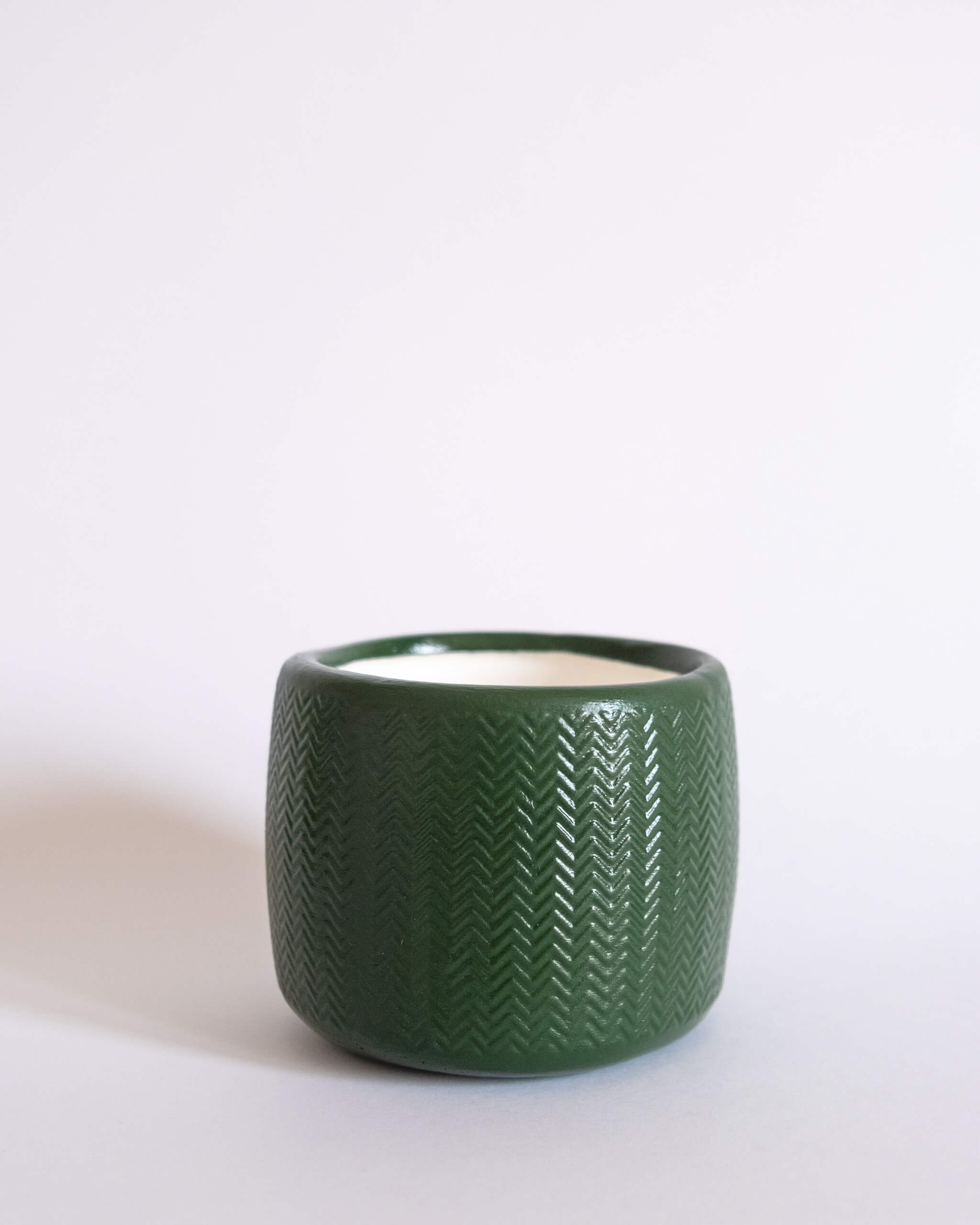 Round Chevron Pot (M) - plantsnobiety