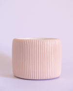 Round Ribbed Pot (M) - plantsnobiety