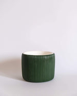 Round Ribbed Pot (M) - plantsnobiety