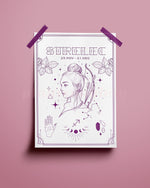 Sagittarius Wall Art Print - plantsnobiety