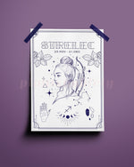 Sagittarius Wall Art Print - plantsnobiety
