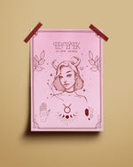 Taurus Wall Art Print - plantsnobiety