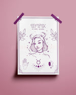 Taurus Wall Art Print - plantsnobiety