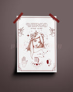 Virgo Wall Art Print - plantsnobiety