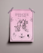 Pisces Wall Art Print - plantsnobiety