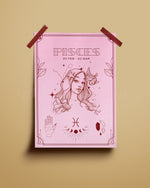 Pisces Wall Art Print - plantsnobiety