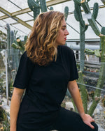 Plant queen Black T-shirt - plantsnobiety